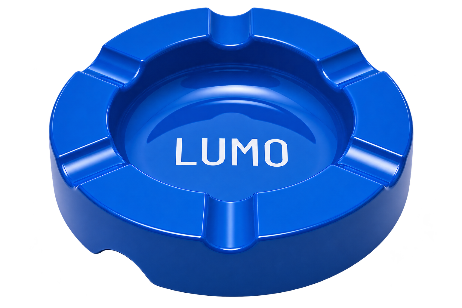 LUMO cigar ashtray in blue