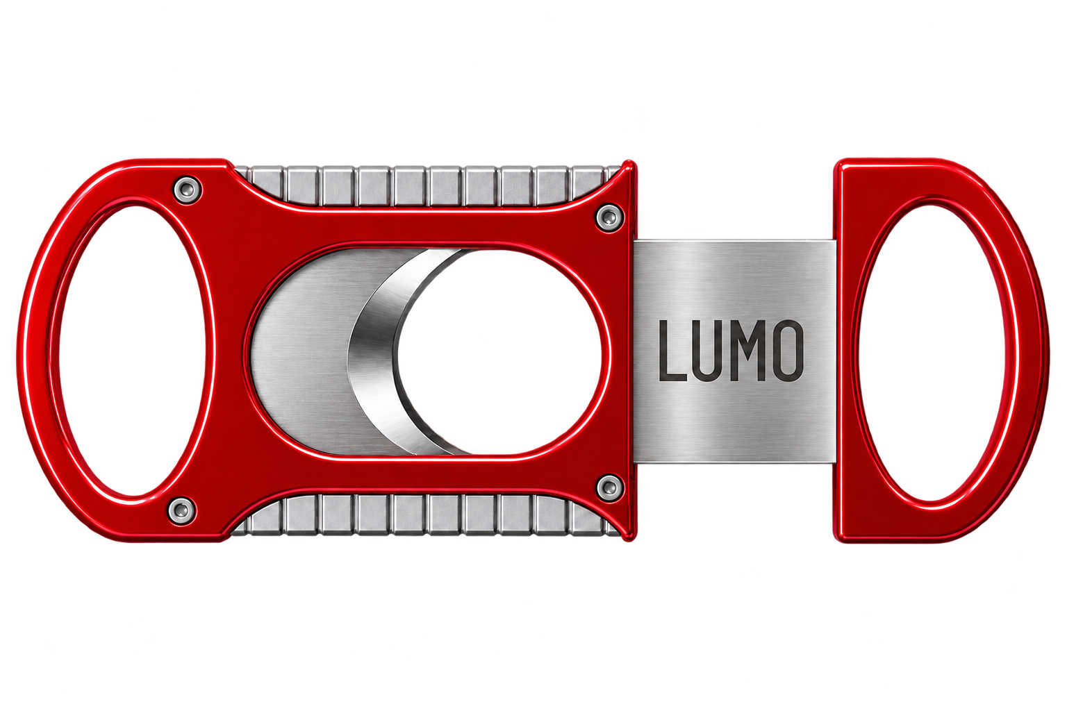 LUMO cigar cutter in red
